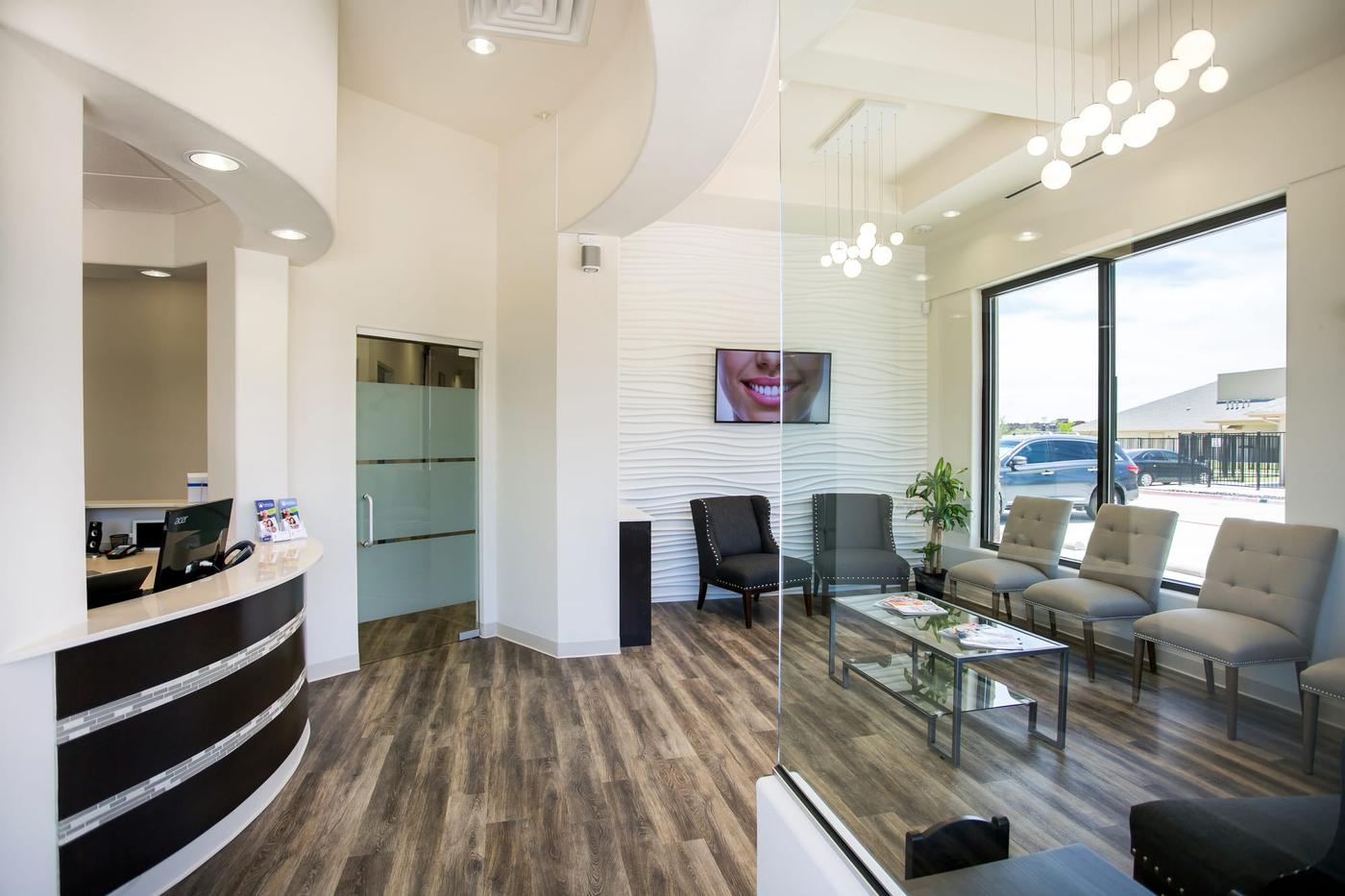 Waiting area at West Frisco Dental and Implants